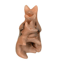 Taos Pueblo Pottery of Three Bear Figures By Jason Mondragon