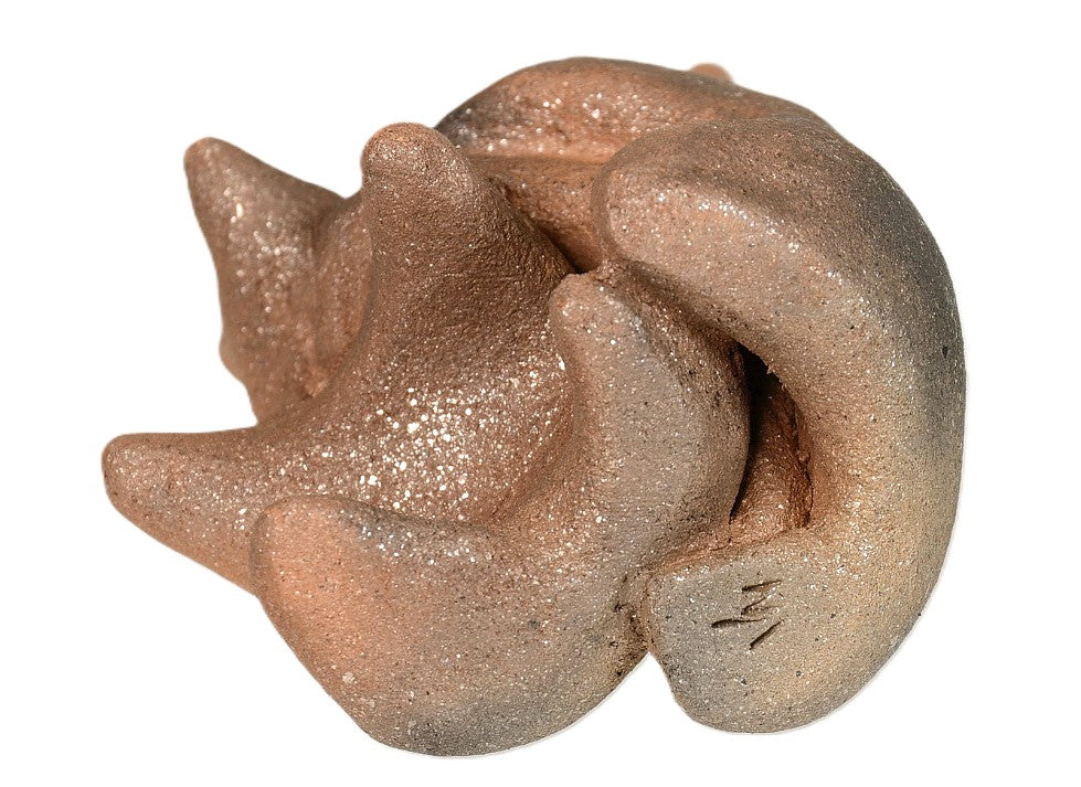 Taos Pueblo Pottery of Three Bear Figures By Jason Mondragon