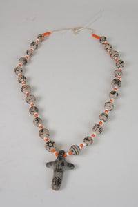 Very Rare Santo Domingo Pottery Necklace