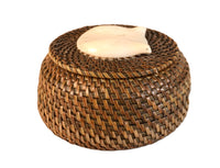 Eskimo Baleen Basket by Carl Hank, Iñupiat [Anchorage]