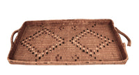 Salish Thompson River Large Rectangular Serving Tray Basket