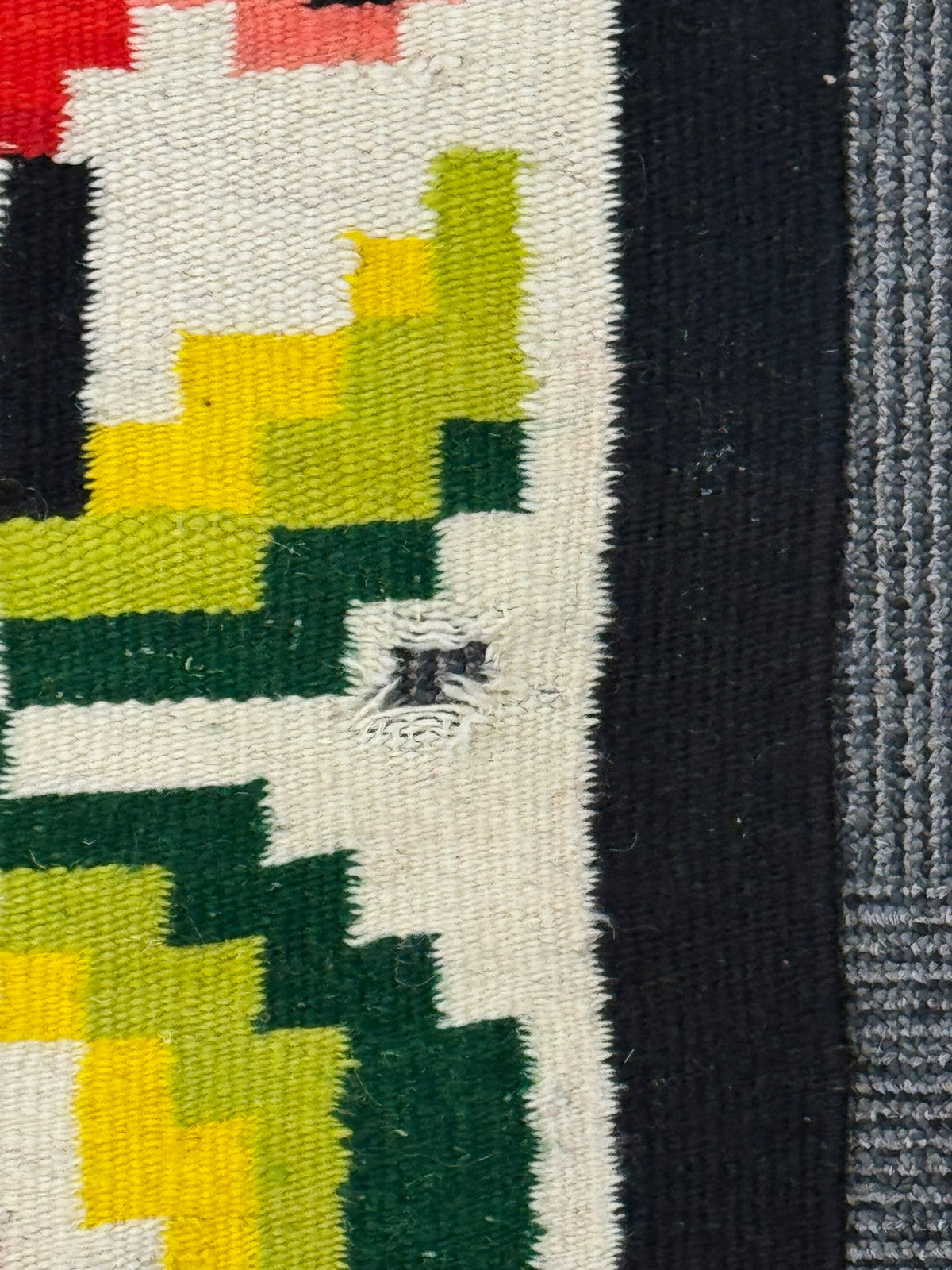 Mexican Rug with Fringe