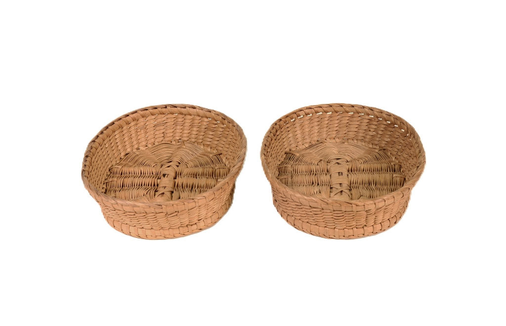 Penobscot Matching Oval Basket Pair