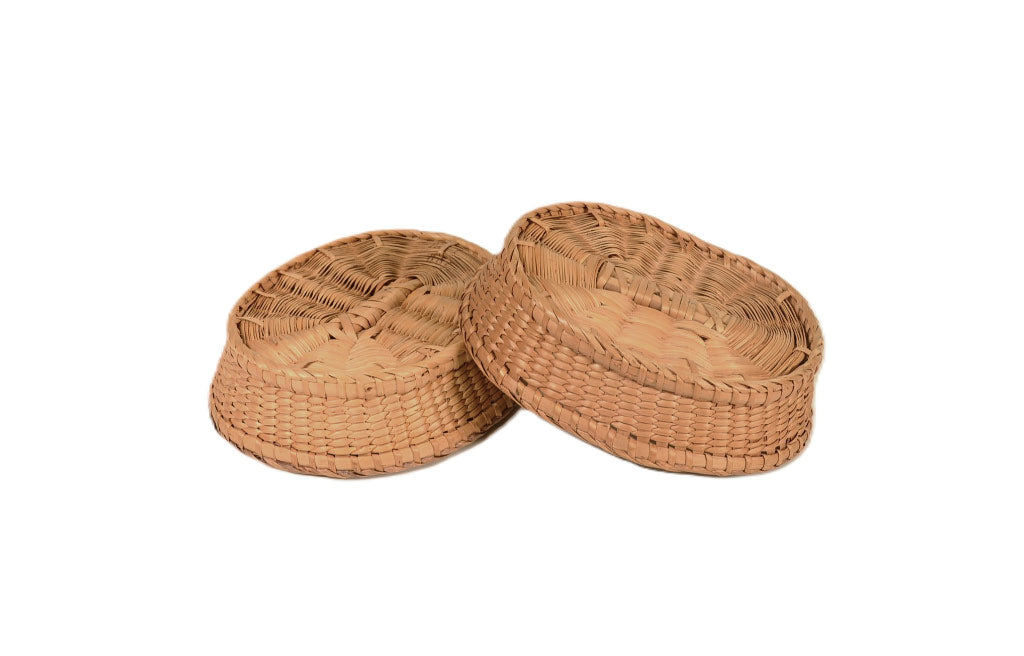 Penobscot Matching Oval Basket Pair