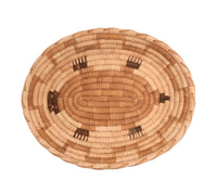 Papago Polychrome Oval Tray Basket