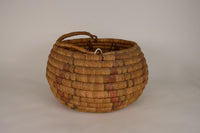Early Hopi Coiled Basket with handle