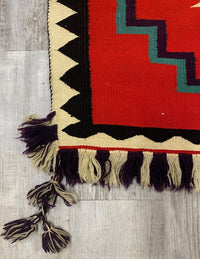 Navajo Germantown Fancy Saddle Blanket