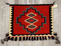 Navajo Germantown Fancy Saddle Blanket