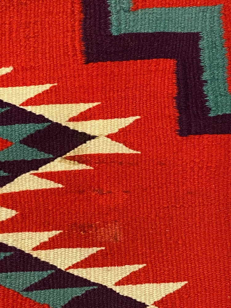 Navajo Germantown Fancy Saddle Blanket