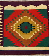 Navajo Germantown Sampler; Dazzler; Cloud design