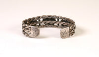 Early Navajo Bracelet with Twisted Wire, ca 1900