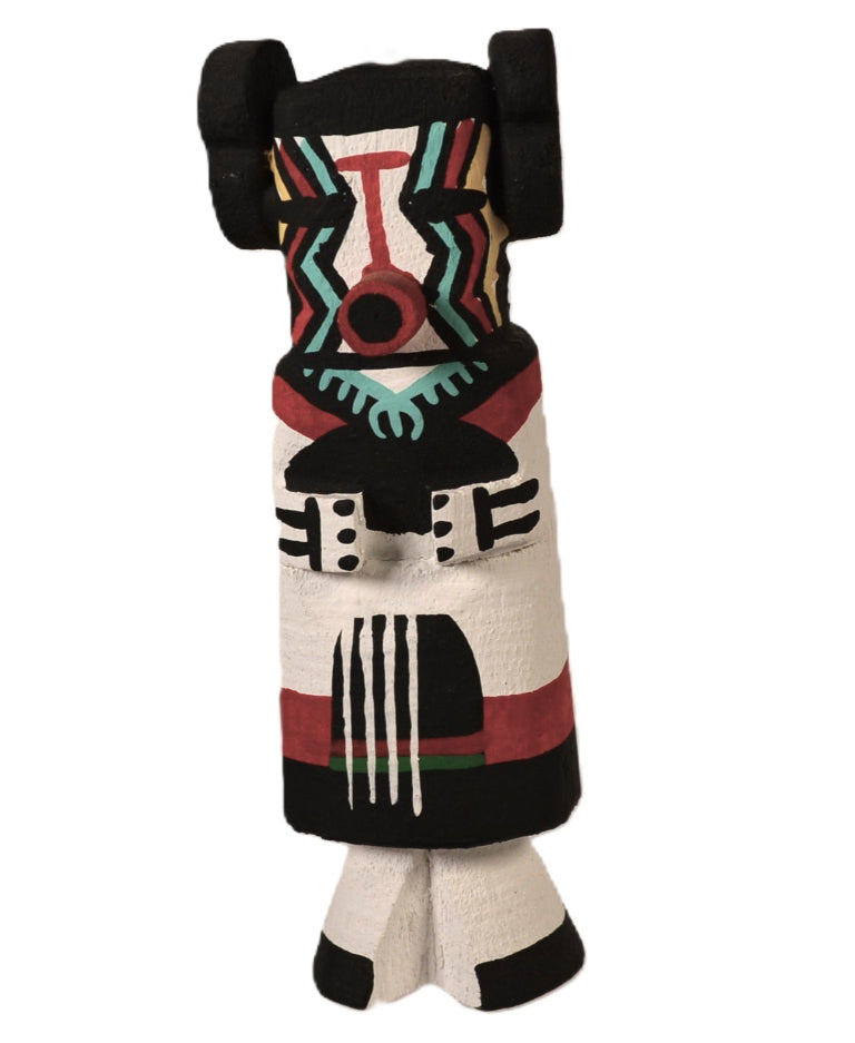 Hopi Pueblo Maiden Mana Kachina Doll By L. Pooley