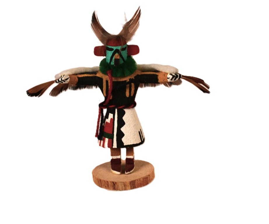 Hopi Pueblo Miniature Eagle Kachina Doll
