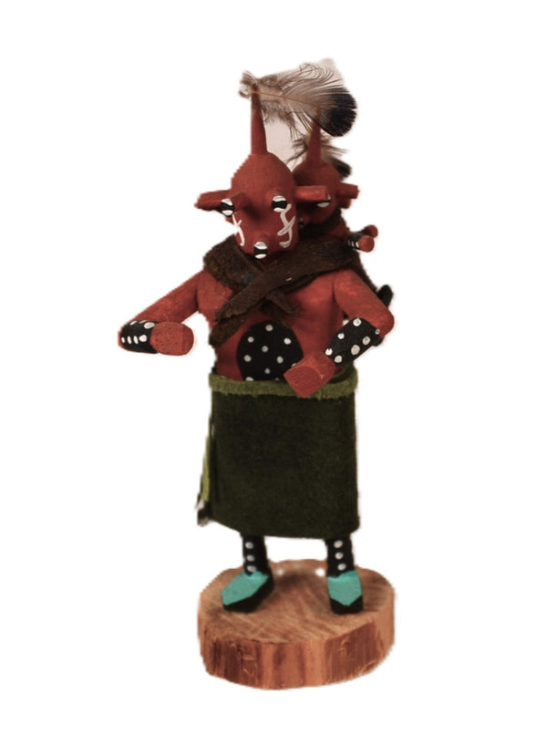 Hopi Pueblo Mudhead Kachina Doll