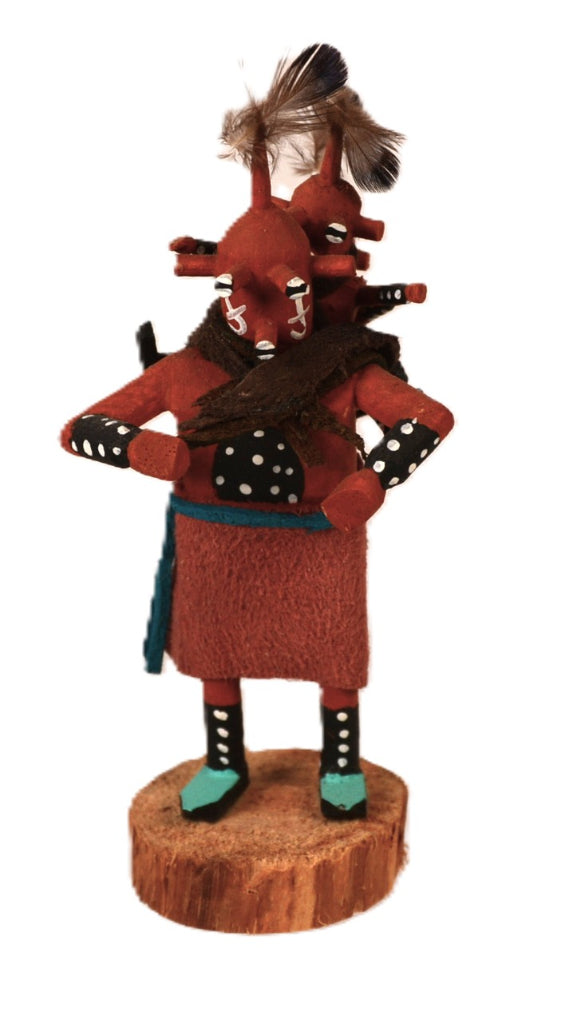 Hopi Pueblo Miniature Mudhead Kachina Doll