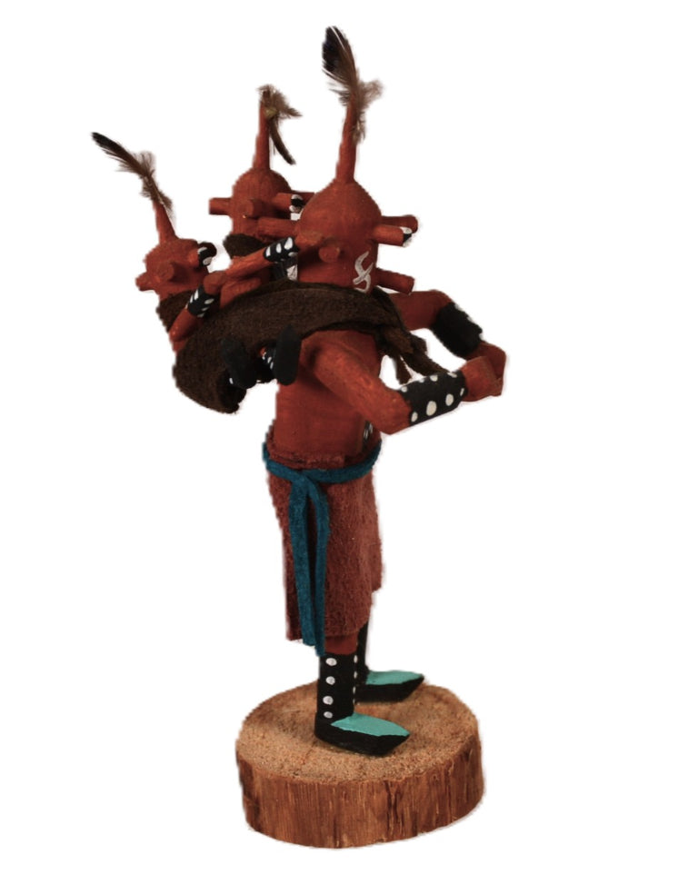 Hopi Pueblo Miniature Mudhead Kachina Doll