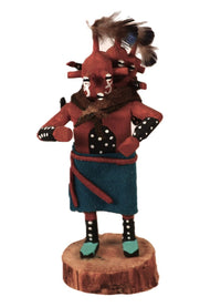 Hopi Pueblo Miniature Mudhead Kachina Doll