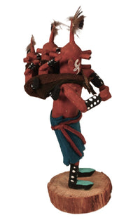 Hopi Pueblo Miniature Mudhead Kachina Doll