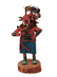 Hopi Pueblo Miniature Mudhead Kachina Doll