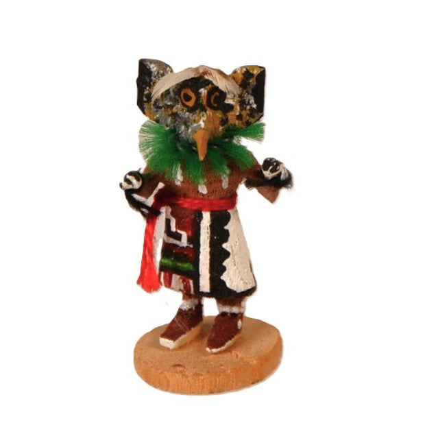 Hopi Pueblo Miniature Owl Kachina Doll