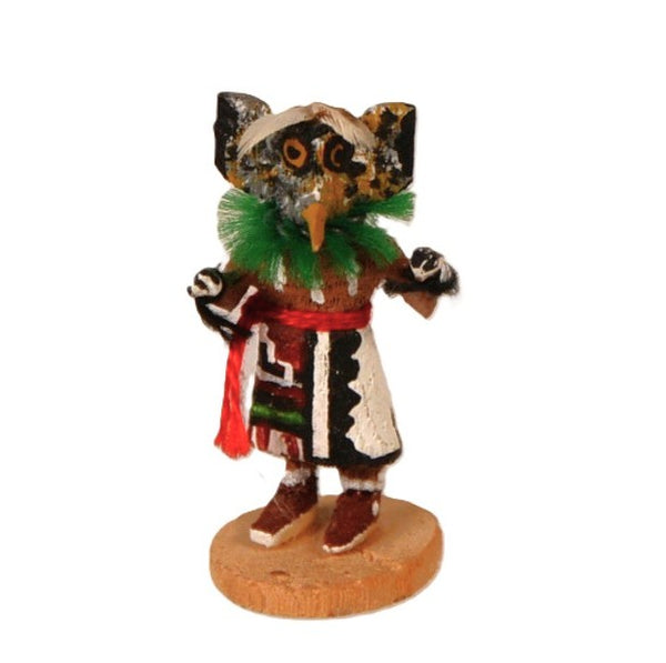 Hopi Pueblo Miniature Owl Kachina Doll