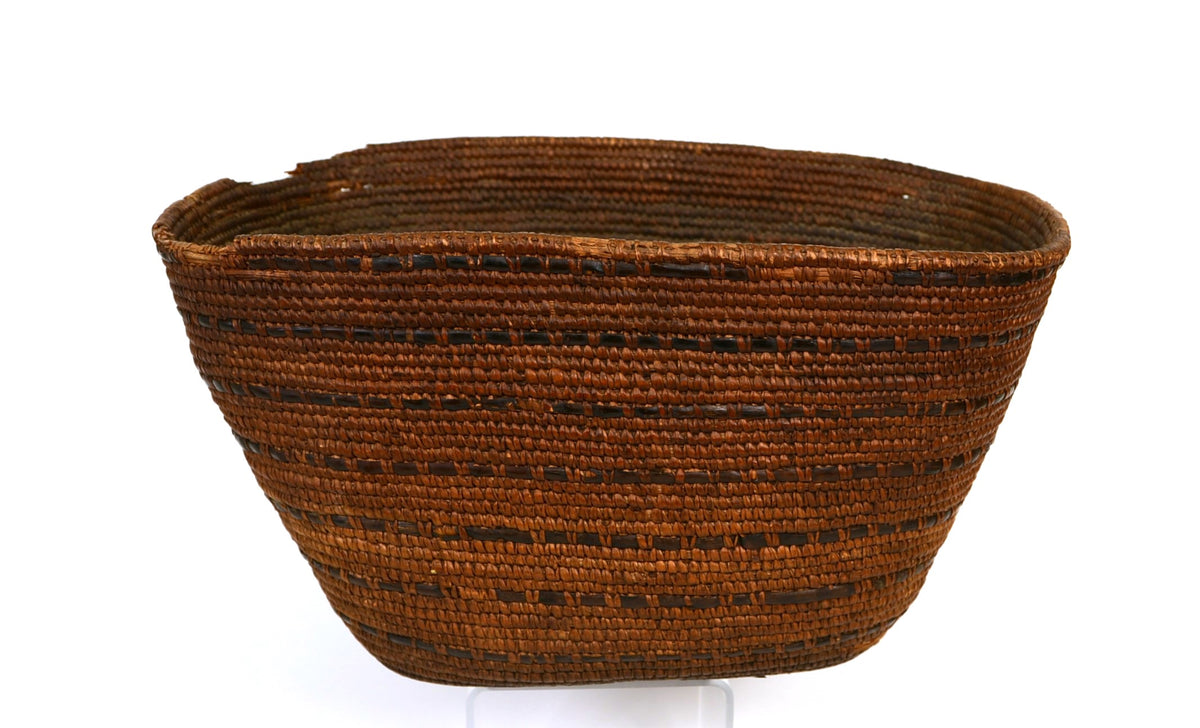 Antique Salish Indian Basket