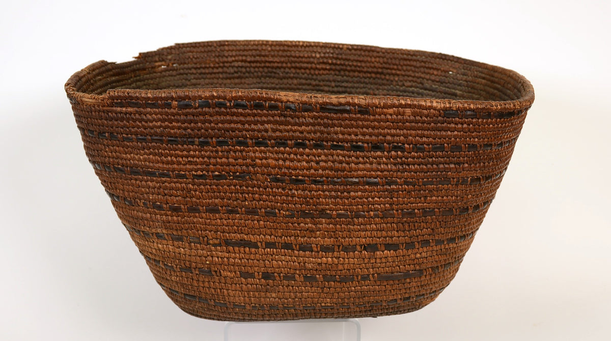 Antique Salish Indian Basket