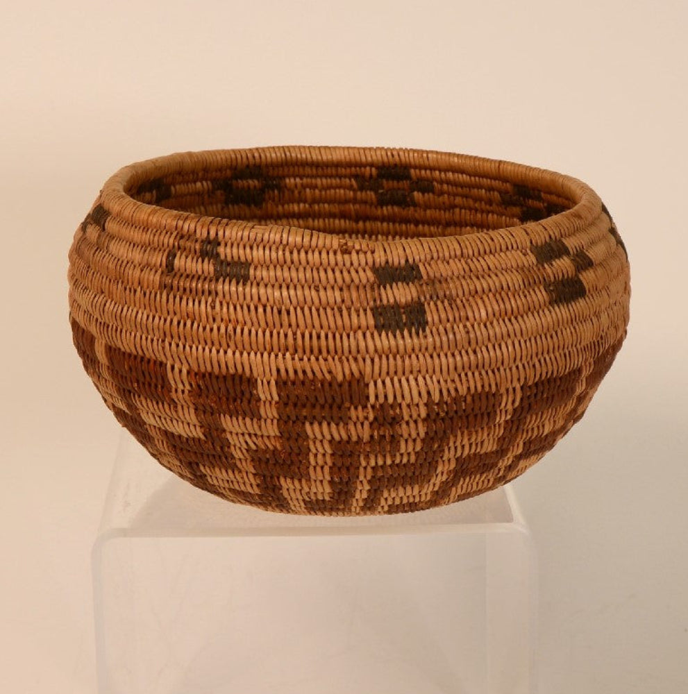 Paiute Indian Basketry Bowl