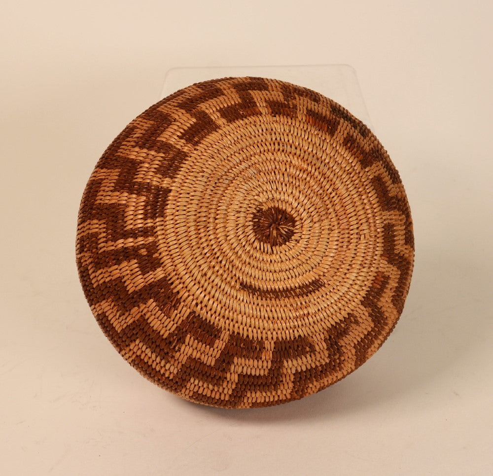 Paiute Indian Basketry Bowl