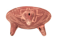 Pre-Columbian 3 Legged Pottery Bowl