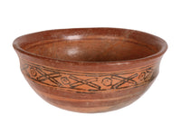 Large Pre Columbian Mayan Pottery Bowl
