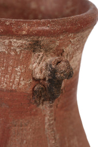 Precolumbian Tall Legged Pottery Jar