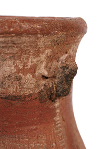 Precolumbian Tall Legged Pottery Jar