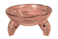 Pre-Columbian 3 Legged Costa Rica Pedestal Pottery Bowl