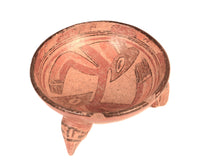 Pre-Columbian 3 Legged Costa Rica Pedestal Pottery Bowl