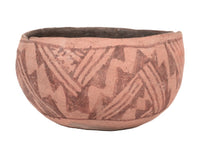 Hohokam (San Carlos) Red-on Buff Pottery Bowl
