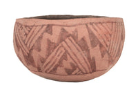 Hohokam (San Carlos) Red-on Buff Pottery Bowl