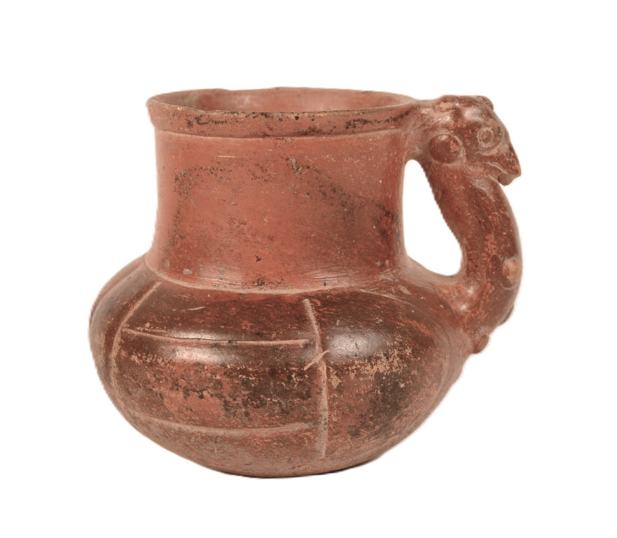 Precolumbian Small Pottery Pitcher