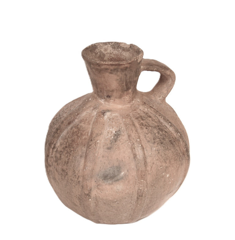 Peru - Precolumbian Pottery Pitcher of Gourd Form