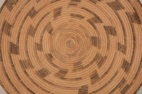 Fine Pima (Akimel O'odham) Winnowing Basket; Whirlwind motif