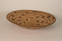 Fine Pima (Akimel O'odham) Winnowing Basket; Whirlwind motif