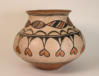 Early San Ildefonso Pueblo pottery jar by Marianita Roybal