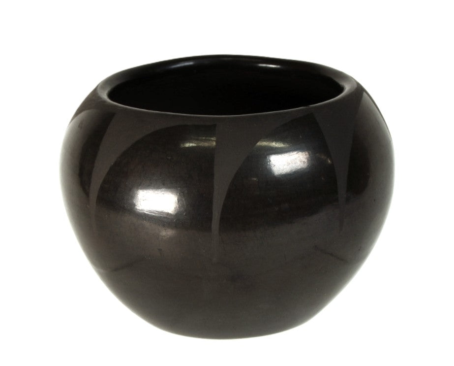 Santa Clara Pueblo Small Black Pottery By Gregorita Chavarria