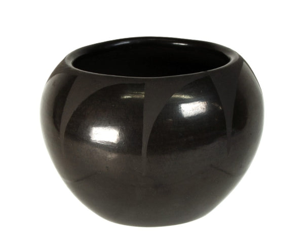 Santa Clara Pueblo Small Black Pottery By Gregorita Chavarria