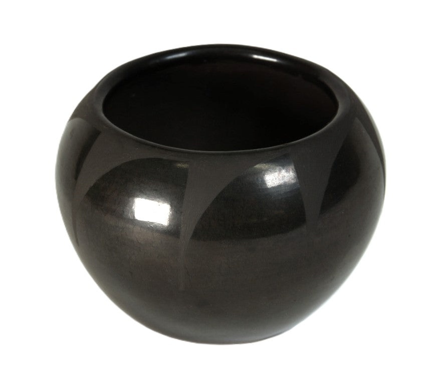 Santa Clara Pueblo Small Black Pottery By Gregorita Chavarria