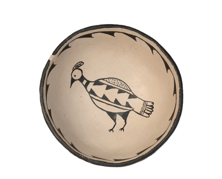 Santo Domingo Pueblo Pottery Dish Bowl