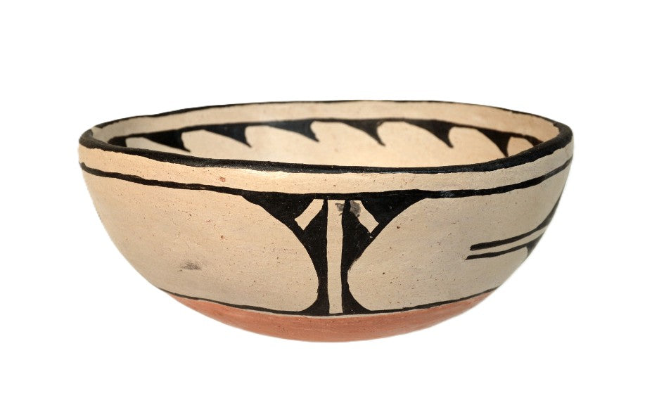Santo Domingo Pueblo Pottery Dish Bowl