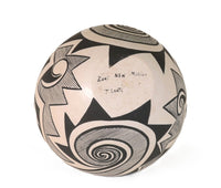 Zuni Pueblo Pottery Bowl By Jennie Laate
