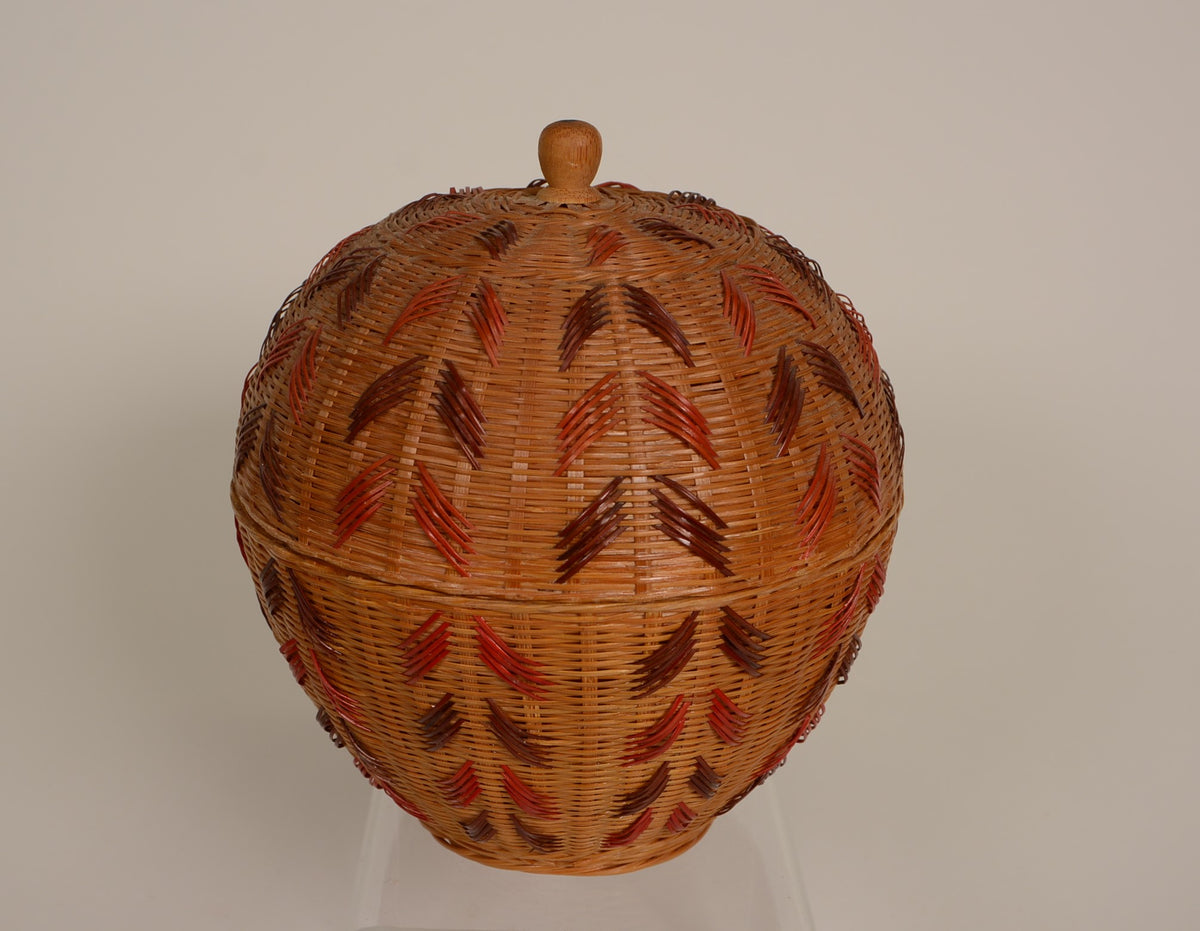 Chinese Basket: Non-Native with Lid