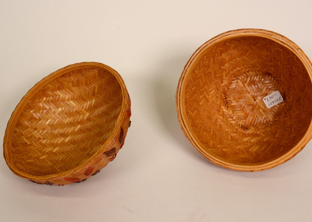 Chinese Basket: Non-Native with Lid